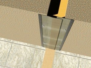| Produse speciale pentru constructii profil dilatatie din aluminiu perete si tavan
