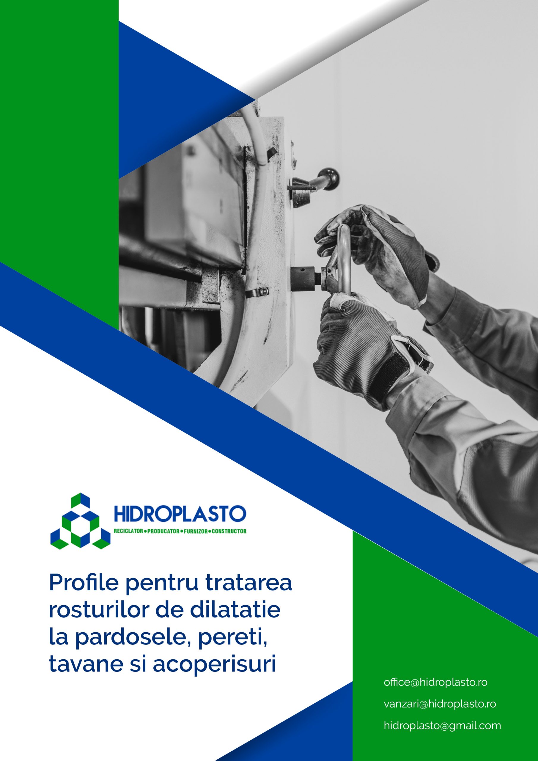 Profile pentru tratarea rosturilor de dilatatie la pardosele, pereti, tavane si acoperisuri