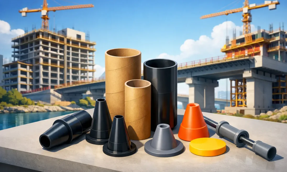 Conuri si tuburi cofraje alegerea corecta | Produse speciale pentru constructii Conuri si tuburi cofraje: alegerea corecta