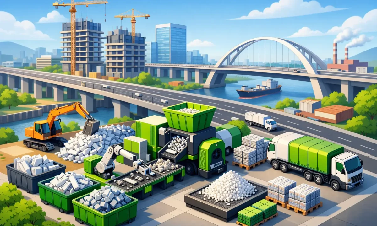 Reciclare deșeuri PVC industriale eficient | Produse speciale pentru constructii Reciclare deșeuri PVC industriale eficient