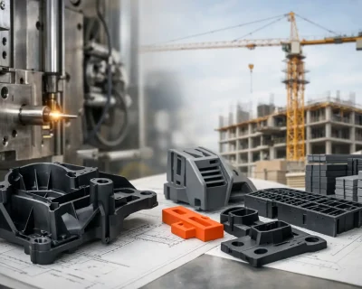 Injecție mase plastice la comandă pentru construcții