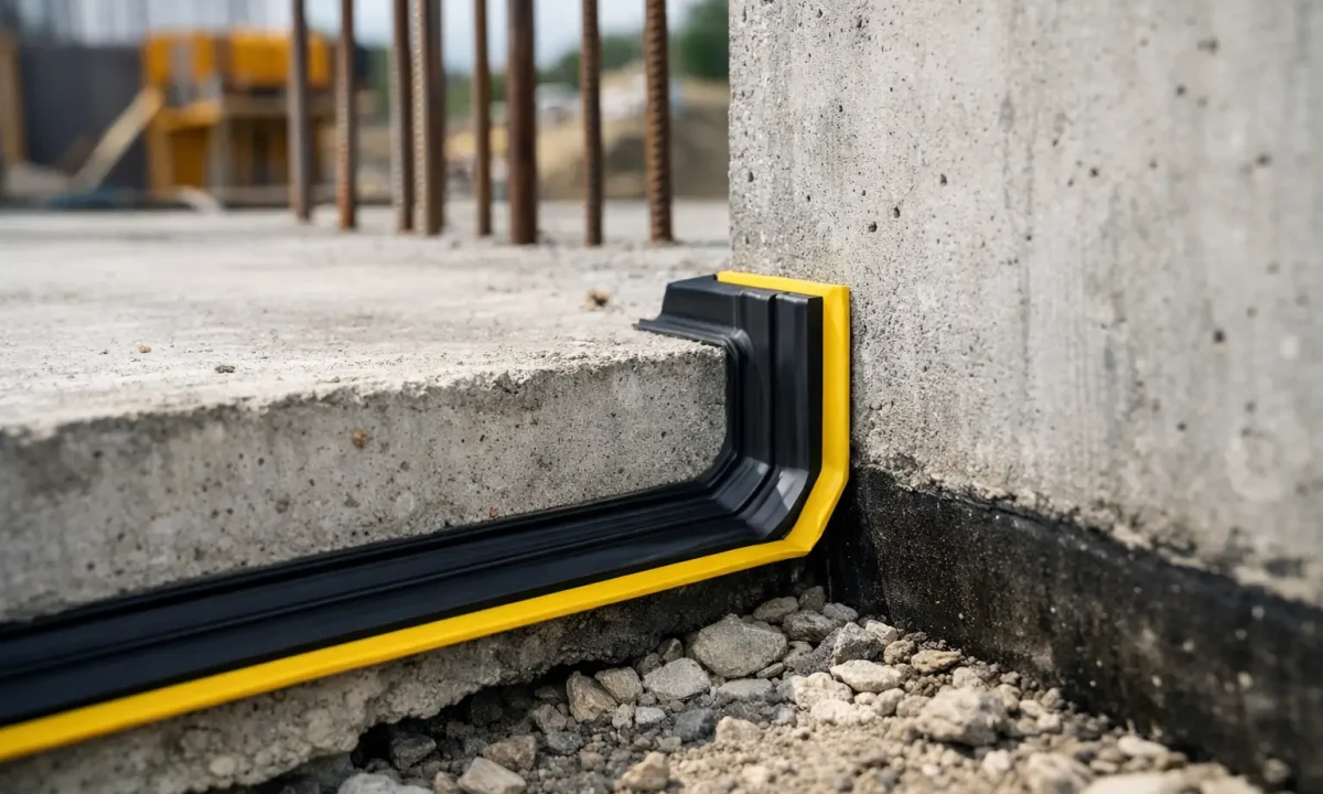 Profile de etanșare externe pentru radier | Produse speciale pentru constructii Profile de etanșare externe pentru radier